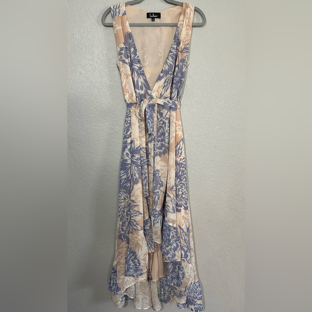 Lulus wrap dress. Size S